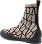 Valentino Garavani Toile Iconographe soklaarzen Beige - Thumbnail 3