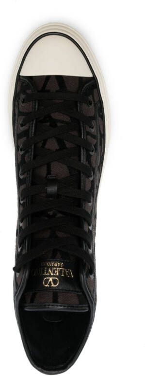 Valentino Garavani Tootaloop sneakers met logoprint Zwart