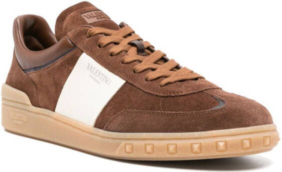 Valentino Garavani Upvillage suède sneakers Bruin