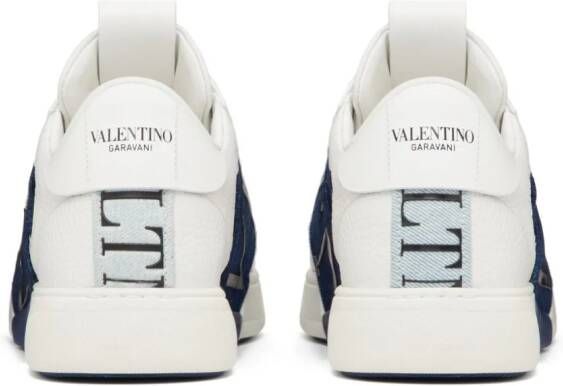 Valentino Garavani VL7N leren sneakers met vlakken Wit