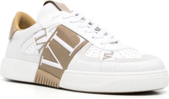 Valentino Garavani VL7N leren sneakers Wit