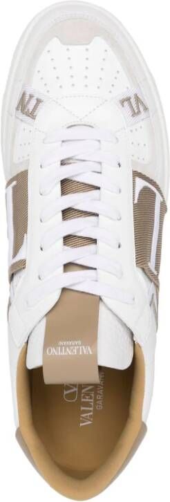 Valentino Garavani VL7N leren sneakers Wit