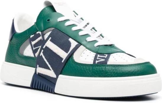 Valentino Garavani VL7N sneakers met vlakken Groen
