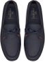 Valentino Garavani VLogo leren loafers Blauw - Thumbnail 4