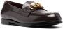 Valentino Garavani VLogo leren loafers Bruin - Thumbnail 2