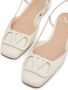 Valentino Garavani VLogo slingback ballerina's Beige - Thumbnail 5
