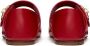 Valentino Garavani VLogo Locker Mary-Jane ballerina's Rood - Thumbnail 3