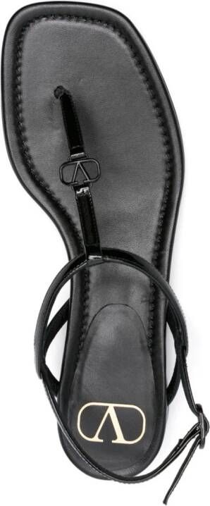 Valentino Garavani VLogo sandalen met DG-logo Zwart