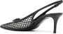 Valentino Garavani VLogo Signature slingback pumps Zwart - Thumbnail 3