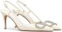 Valentino Garavani Vlogo slingback pumps Wit - Thumbnail 2