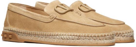 Valentino Garavani VLogo Signature espadrilles Beige