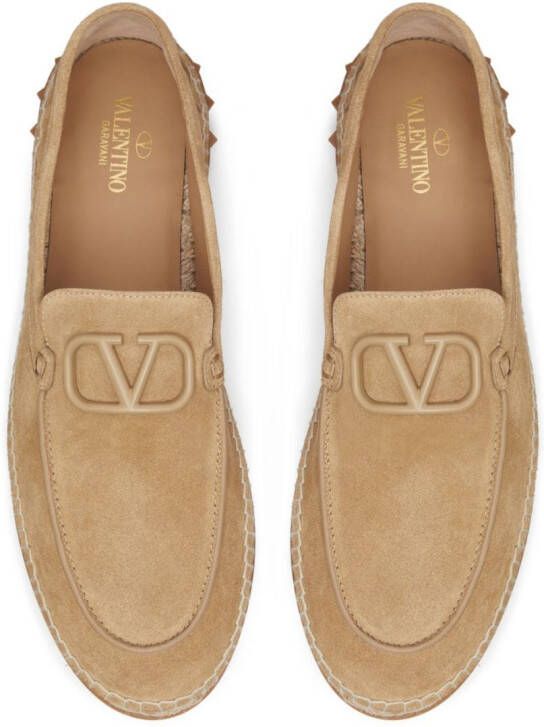 Valentino Garavani VLogo Signature espadrilles Beige