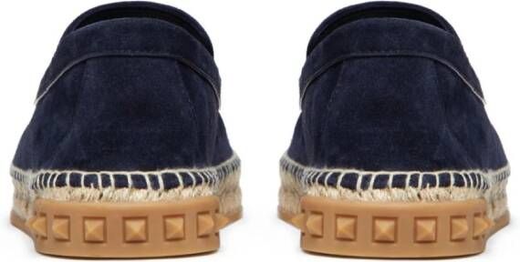 Valentino Garavani VLogo Signature espadrilles Blauw