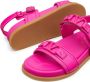 Valentino Garavani VLogo Signature sandalen met klittenband Roze - Thumbnail 5