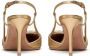 Valentino Garavani 80mm VLogo Signature slingback pumps Goud - Thumbnail 3