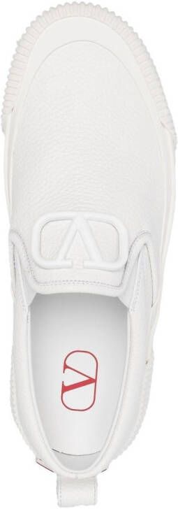 Valentino Garavani VLogo Signature slip-on sneakers Wit