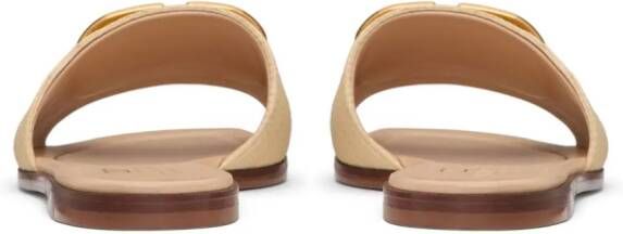 Valentino Garavani VLogo Signature slippers Beige