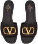 Valentino Garavani VLogo Signature slippers Zwart - Thumbnail 4