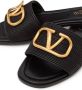 Valentino Garavani VLogo Signature slippers Zwart - Thumbnail 5