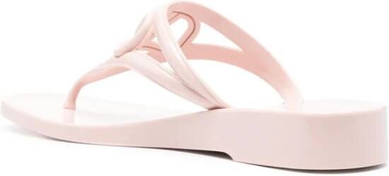 Valentino Garavani VLogo Signature sandalen Roze