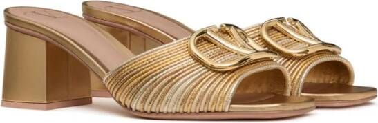 Valentino Garavani VLogo sandalen Goud