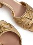 Valentino Garavani 60 mm VLogo Signature sandalen Goud - Thumbnail 5