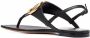 Valentino Garavani VLogo slingback sandalen Zwart - Thumbnail 3