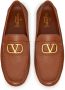 Valentino Garavani VLogo Signature leren schoenen Bruin - Thumbnail 4