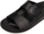 Valentino Garavani VLogo slippers Zwart - Thumbnail 5