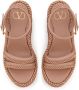 Valentino Garavani VLogo Summerblocks sandalen met sleehak Roze - Thumbnail 4