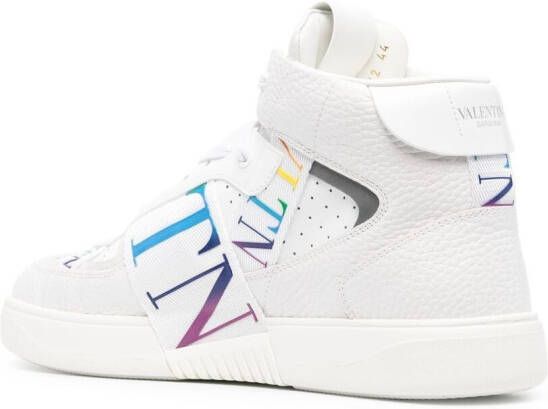 Valentino Garavani VLTN high-top sneakers Wit