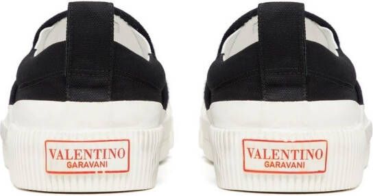 Valentino Garavani VLTN slip-on sneakers Zwart
