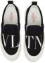 Valentino Garavani VLTN slip-on sneakers Zwart - Thumbnail 4