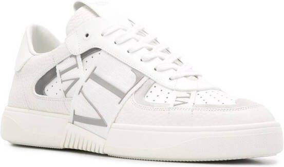 Valentino Garavani VL7N low-top leren sneakers Wit