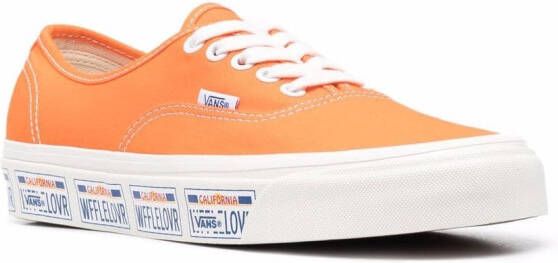 Vans Authentic low-top sneakers Oranje