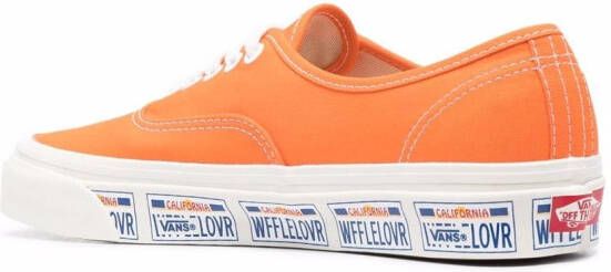Vans Authentic low-top sneakers Oranje