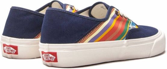 Vans Authentic Retro Stripes sneakers Blauw