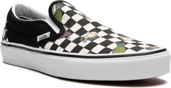 Vans Classic geruite sneakers Zwart