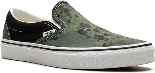 Vans "Classic slip-On Camo sneakers" Groen