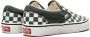 Vans "Classic slip on Checkerboard sneakers" rubber canvascanvas 10.5 Groen - Thumbnail 3