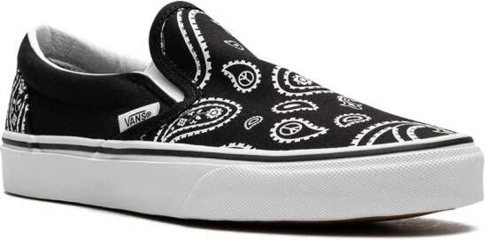 Vans "Classic slip-on Peace Paisley sneakers" Zwart