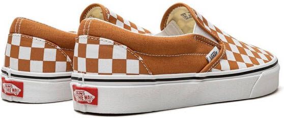 Vans Classic slip-on sneakers Oranje