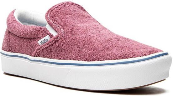 Vans Comfycush slip-on sneakers Roze