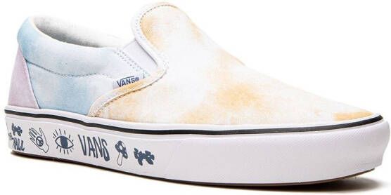 Vans Comfycush slip-on sneakers Wit