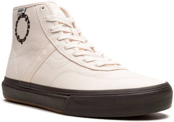 Vans "Crockett High Decon Quasi Skateboards x Gilbert sneakers" Beige