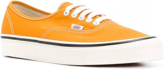 Vans geperforeerde vetersneakers Oranje