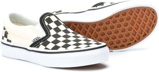 Vans Kids Classic slip-on sneakers Zwart