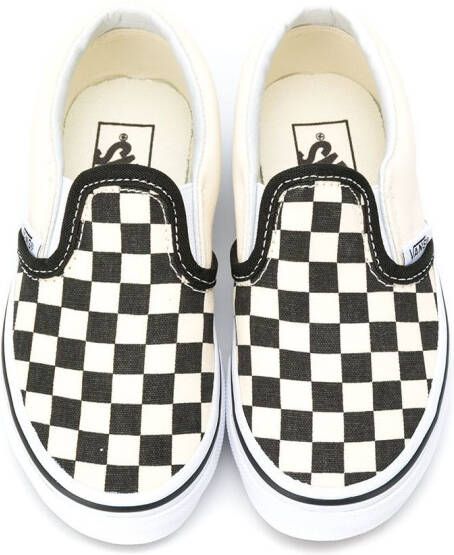 Vans Kids Classic slip-on sneakers Zwart
