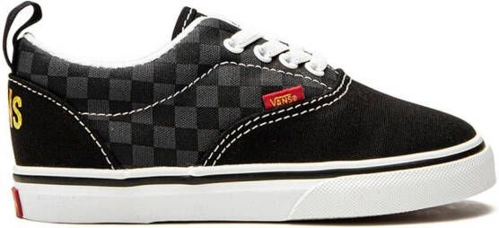 Vans Kids Elastic Flame Era low-top sneakers Zwart