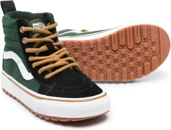 Vans Kids Sk8 high-top sneakers Groen